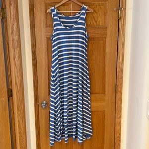 Striped High/Low tank dress
